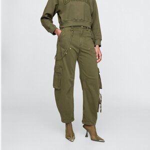 Gap x Cult Gaia Cargo Barrel Pants Sz 8